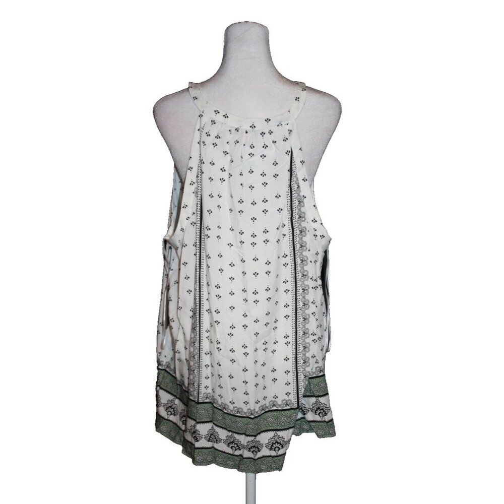 Vince Camuto Women's Size XL Split V-Neck Hannalea Pullover Blouse White NEW - Picture 2 of 2